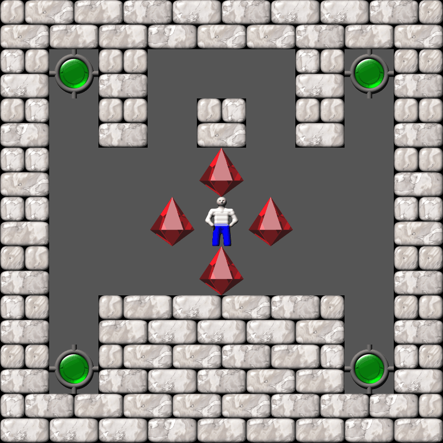 Sokoban Bugs1005 collections level 733